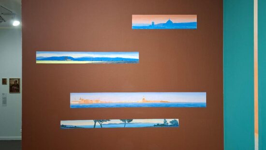 détail fresque murale Musée Ziem